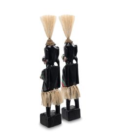 Decor and Gift 22-042 Статуэтка «Асмат» н-р из двух, 33 см