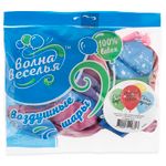 Шар (12''/30 см) С Днем Рождения, Ассорти, пастель, 5 ст, 25 шт.
