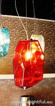 Lasvit  Cristal Rock ( red )