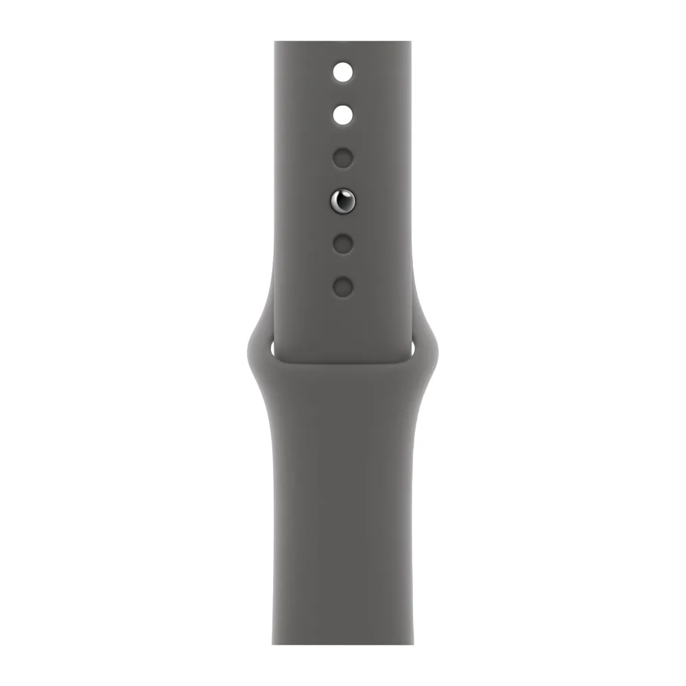 Умные часы Apple Watch Series 10 GPS + Cellular, 46mm, Natural Titanium Case with Sport Band M/L, Stone Gray (Черный)