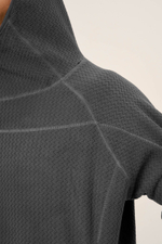 Худи KUL'TURA "ZIGZAG FLEECE" Серый