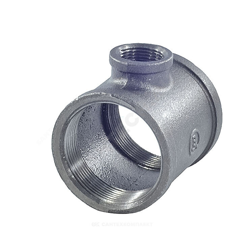 Тройник переходной чугун Ду 40х20 (1 1/2"х3/4") ВР/ВР Fittex PLUS