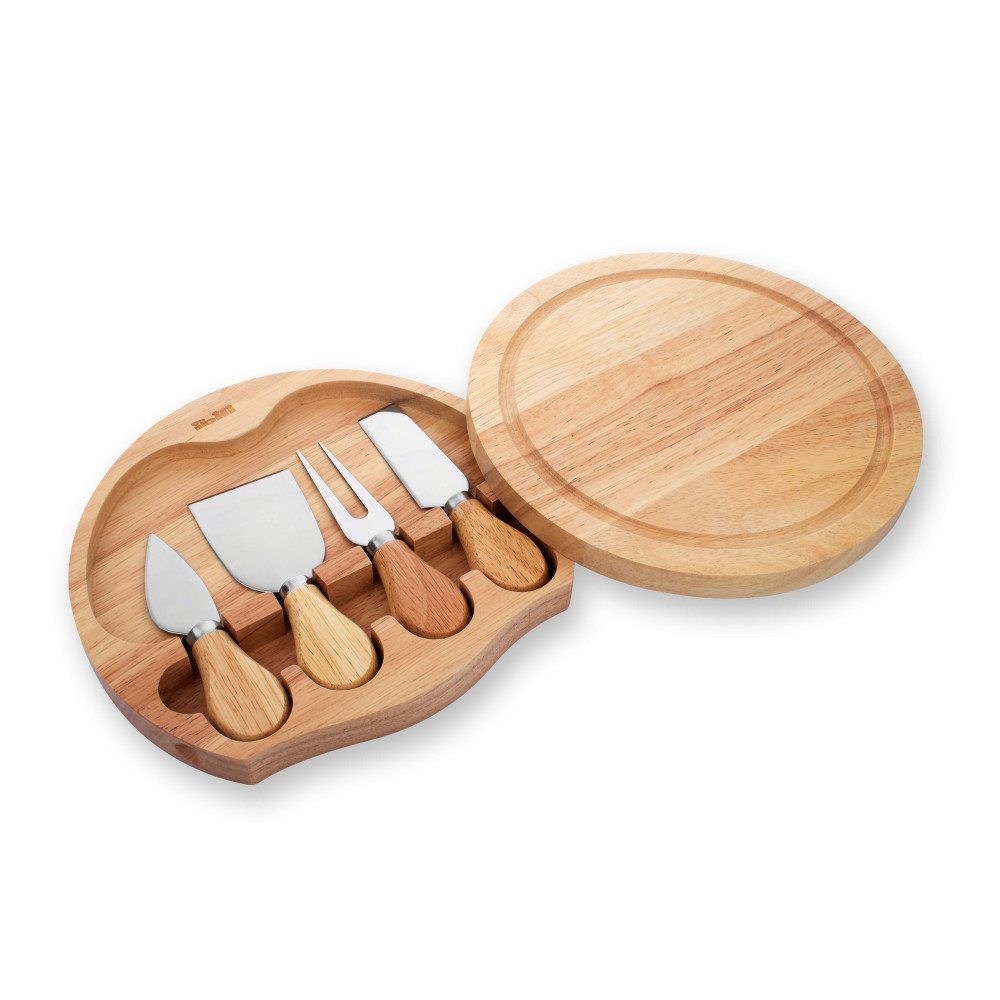 Набор ножей и разделочная доска для сыра Ibili Kitchen Aids
