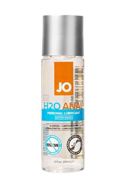 Анальный лубрикант на водной основе JO Anal H2O 60 мл