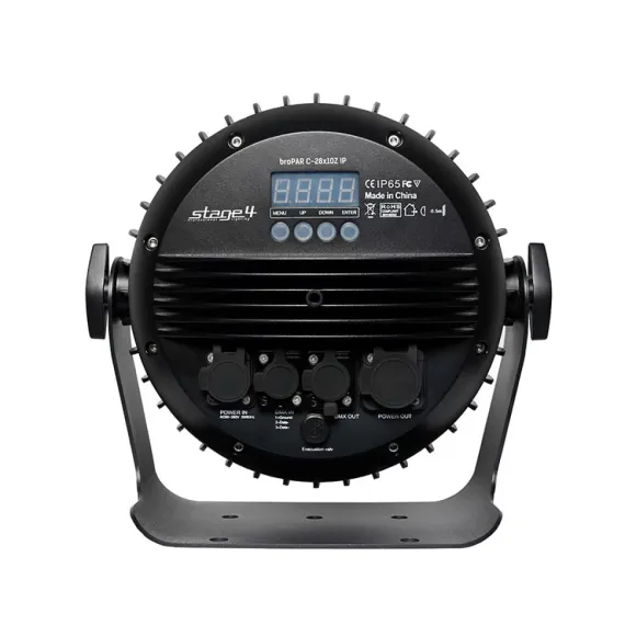 STAGE4 broPAR C-28x10Z IP Прожектор типа PAR (ZOOM)/ 28х10 вт / RGBW / 51 Ra / 4129 лм / 22327 кд /
