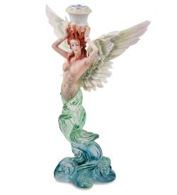 Veronese WS-1269 Подсвечник в стиле Фэнтези «Ангел воды»
