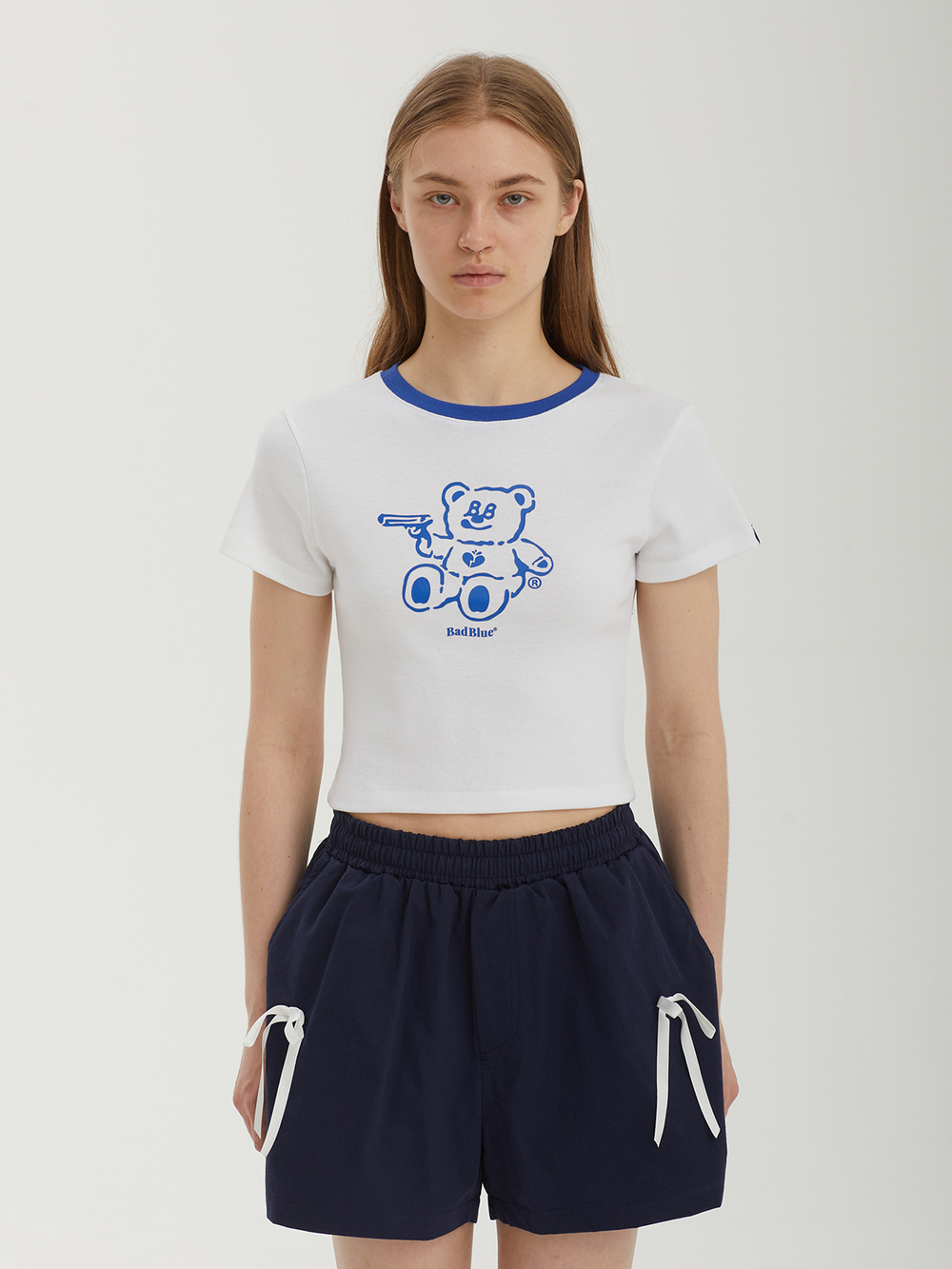 Женская Футболка Badbear Ringer Slim