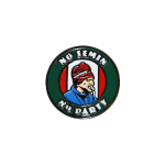 Значок NO SEMIN NO PARTY