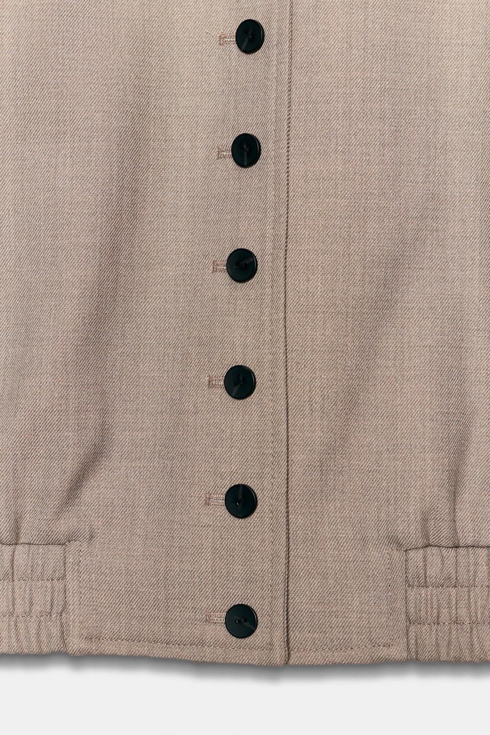 КУРТКА С ШЕРСТЬЮ — ZW COLLECTION — ZARA