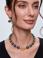 91004672 Колье-трансформер Selena Pearls