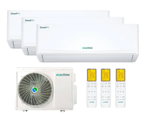 Мульти сплит-система Ecoclima 3 x CMWM-TC09/AA-4R2 / CM3-TC27/4R2