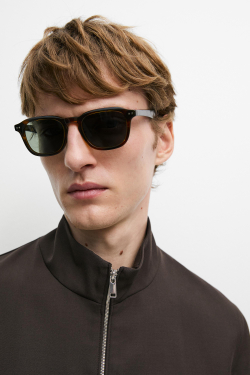 Massimo Dutti Куртка из 100% высококачественной шерсти, коричневый