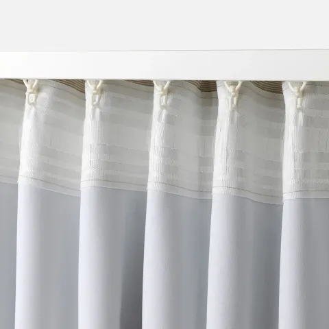 Комплект штор IKEA VILBORG (ВИЛБОРГ), Бежевый, 145x250 см, 2 шт