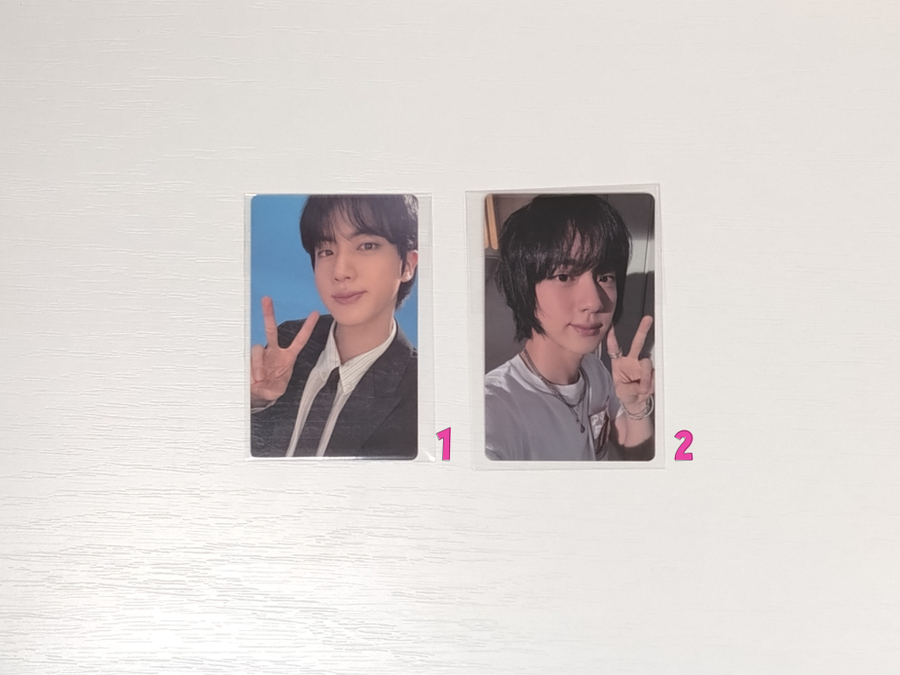 Фотокарты Jin (BTS) - Echo (Weverse shop)