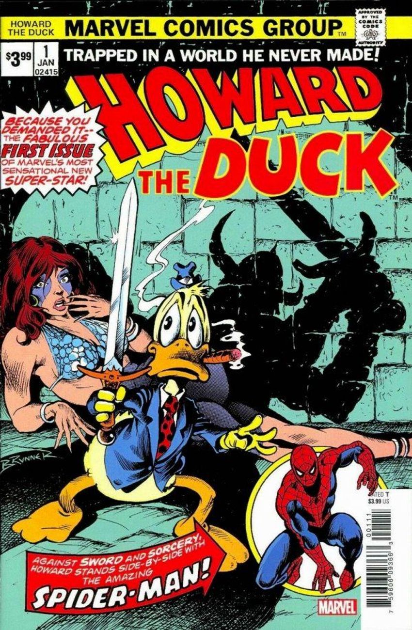 Howard The Duck #1 Facsimile Edition