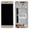 дисплей для Asus Zenfone 3 Max (ZC520TL) в сборе с тачскрином в рамке (Gold)