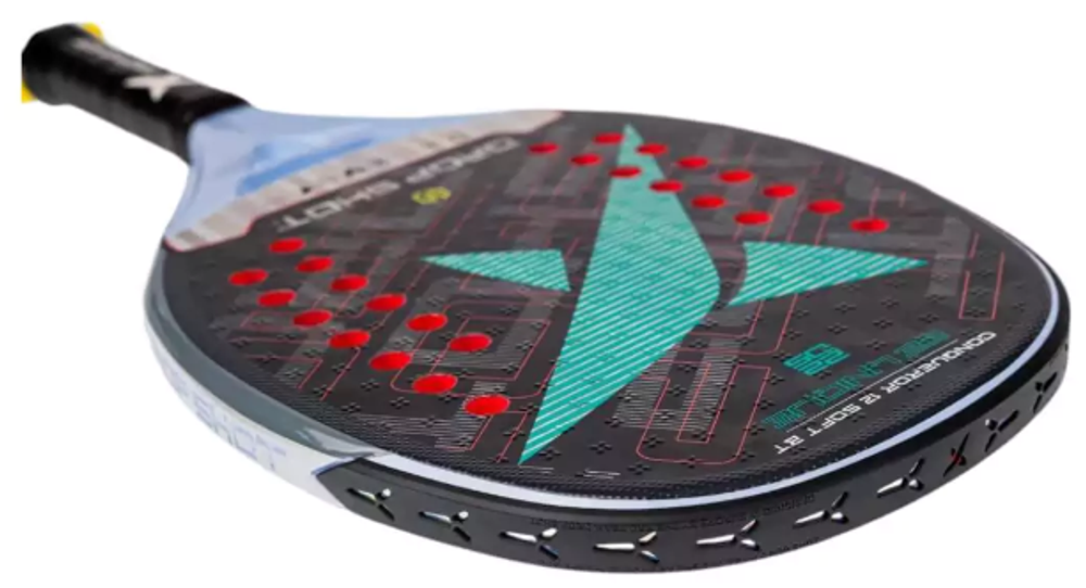 Ракетка для пляжного тенниса Conqueror soft Drop Shot с дополнительным нанесением «Rotor»