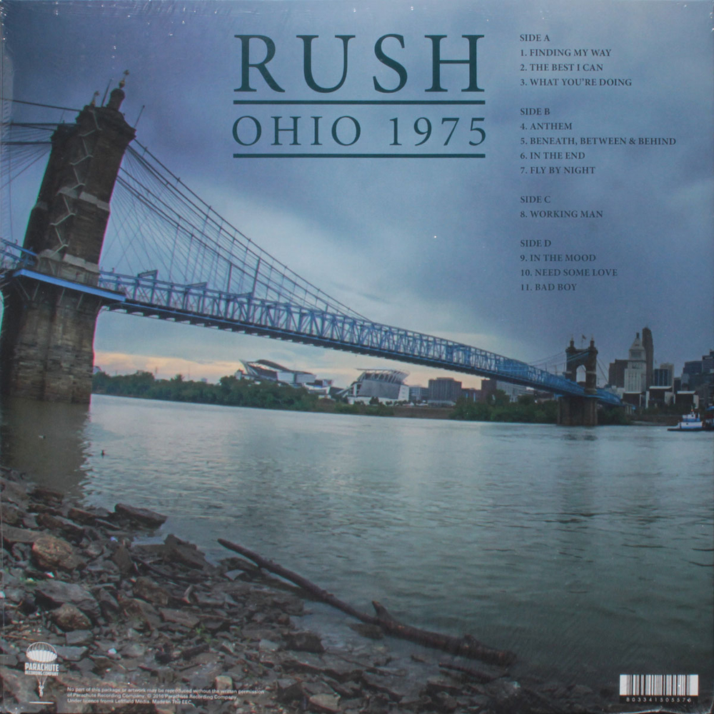 Rush / Agora Ballroom, Cleveland Ohio, May 1975 (Coloured Vinyl)(2LP)