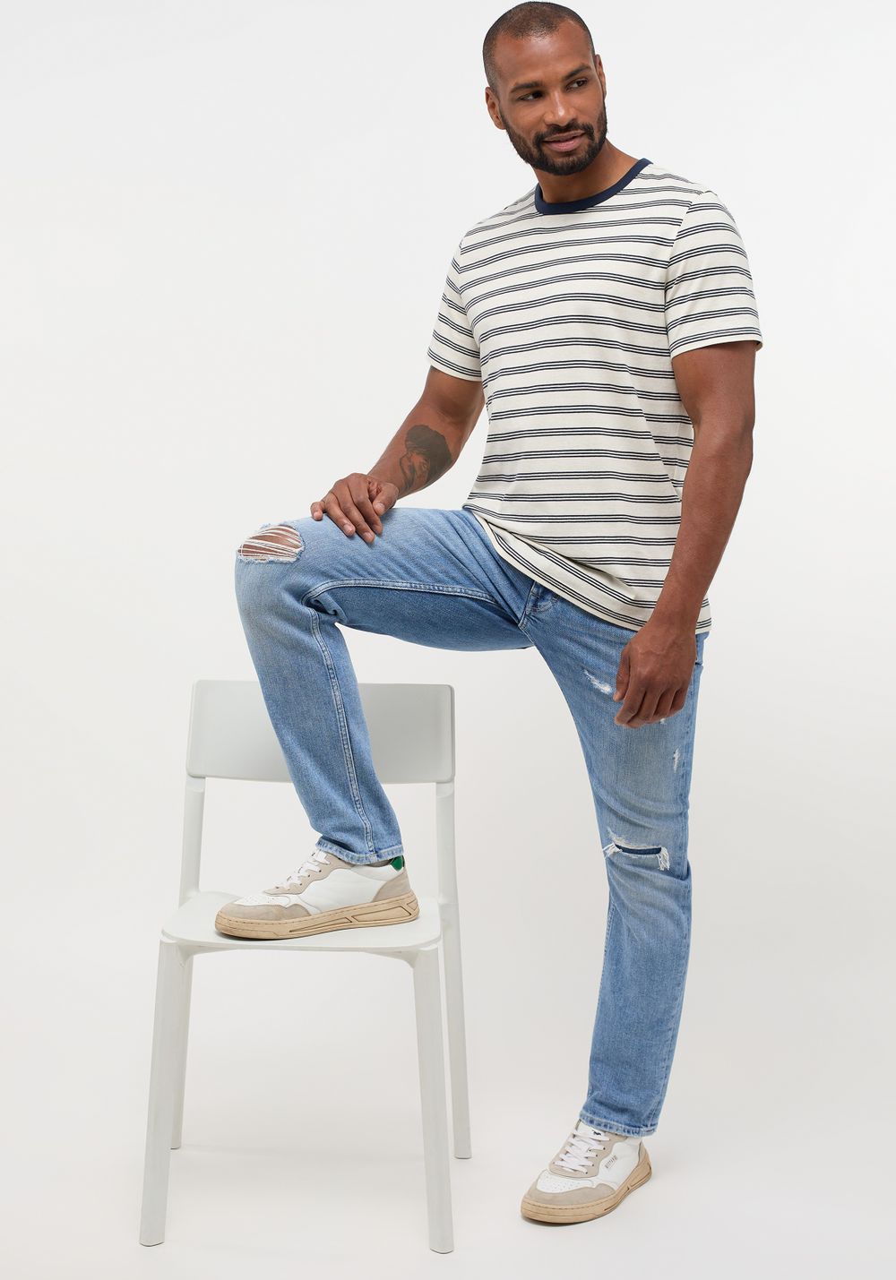 Футболка Alex C Stripe 1014098-12485