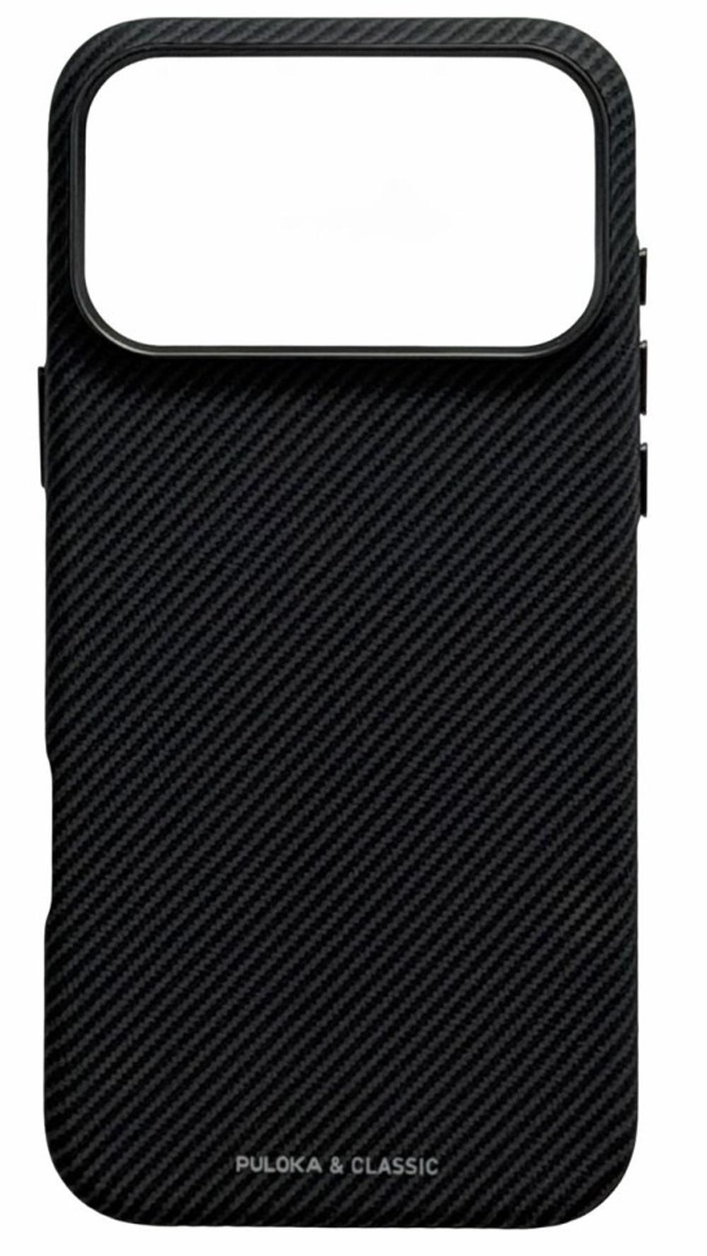 Накладка для i-Phone 17 Pro Max Puloka Classic Magsafe черный