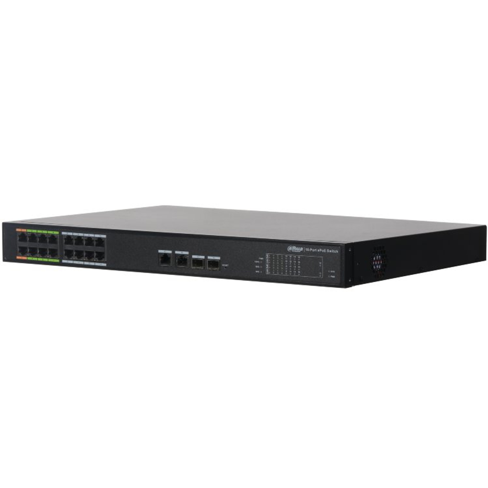 Сетевой PoE коммутатор Dahua DH-LR2218-16ET-240