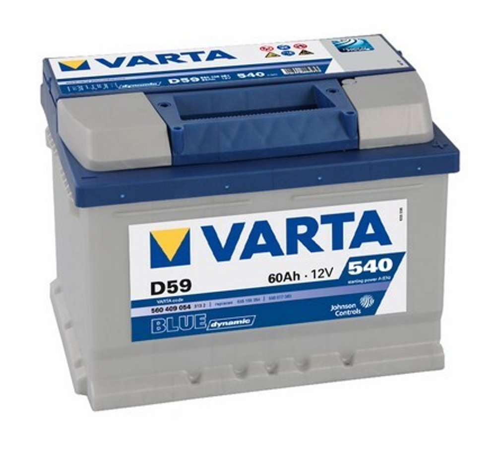 VARTA BLUE DYNAMIC 12V-60AH D+