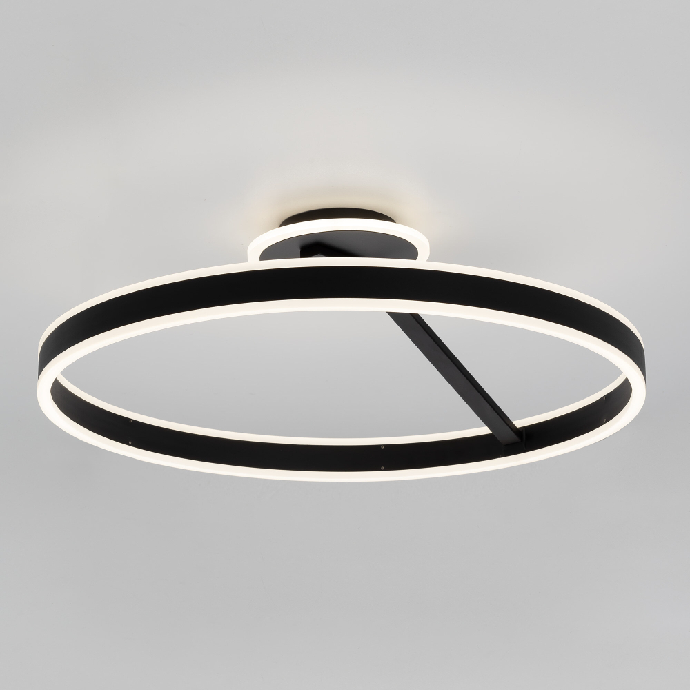 Citilux Дуэт CL719761 LED Люстра с пультом Чёрный