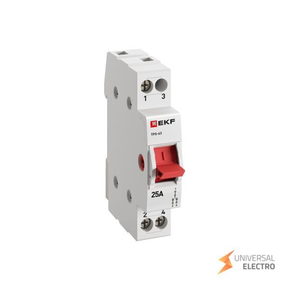 Трехпозиционный переключатель ТПС-63 1P 25А PROXIMA EKF