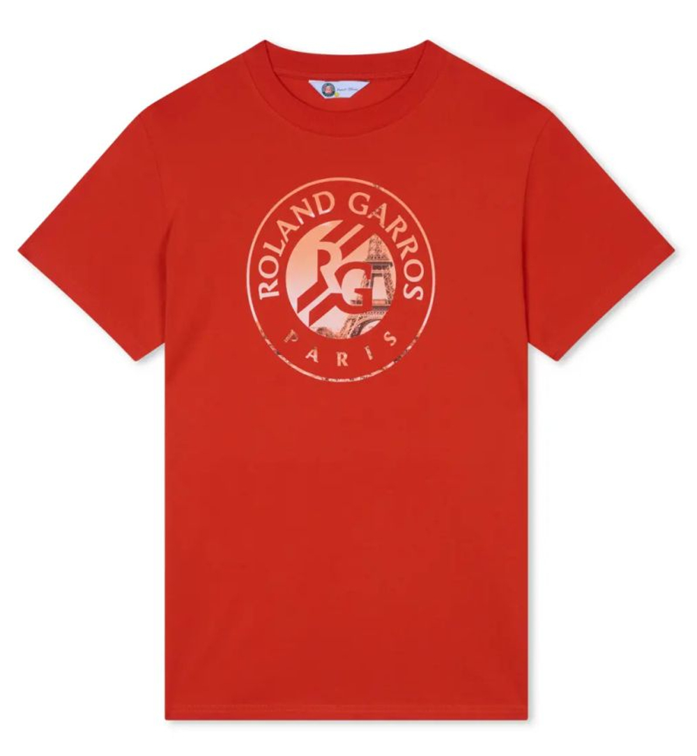 Теннисная футболка Roland Garros Logo Eiffel - clay