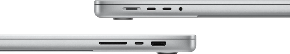 Ноутбук Apple MacBook Pro 14" (2025) (M5 10C CPU, 10C GPU) 24 ГБ, 1 Тб SSD, серебристый (MDE64)