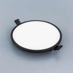 Citilux Омега CLD50R222 LED Встраиваемый светильник с диммером Чёрный