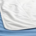 Полутороспальное одеяло IKEA STJARNSTARR (СТЭРНСТАРР), Стеганое, Летнее, Белый, 150х200 см