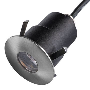 Уличный светодиодный светильник 384315 никель 3000K 5W Ipogeo Lightstar