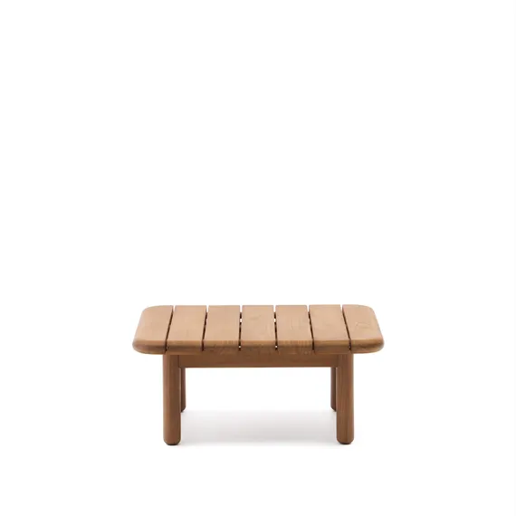 Журнальный столик Turqueta из массива тика, 70x70 см