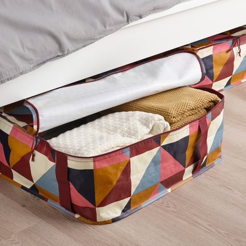 Кофр для хранения IKEA SACKKARRA (СЭККЭРРА), 55x49x19 см