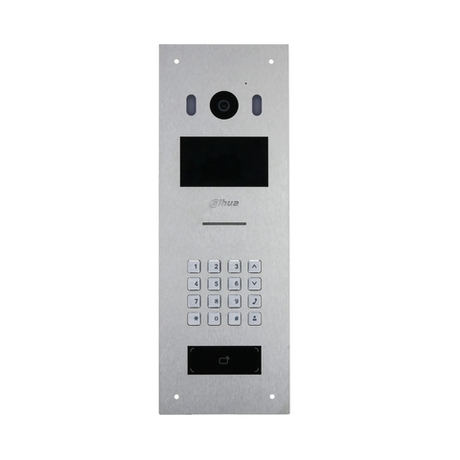 DHI-VTO6521K-S2-EA Многоабонентская IP вызывная панель c механической клавиатурой, адаптированная для работы с модулем сопряжения DHI-VTNC130AC