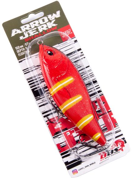 Воблер плавающий LJ BBS Original ARROW JERK F 015.00/033