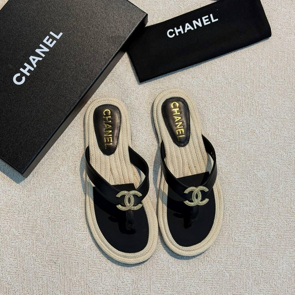Шлепанцы Chanel
