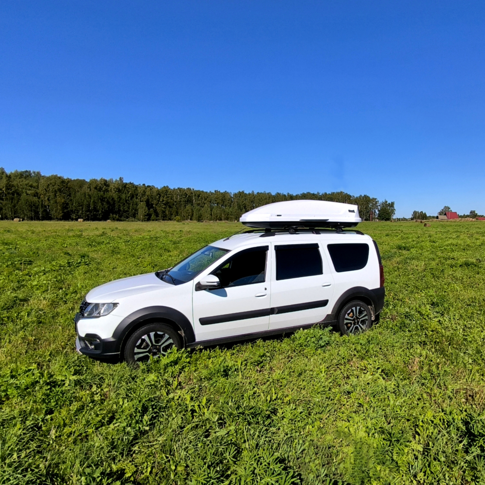 Автобокс Way-box Gulliver 520 белый . Размер 204*85*45 см.