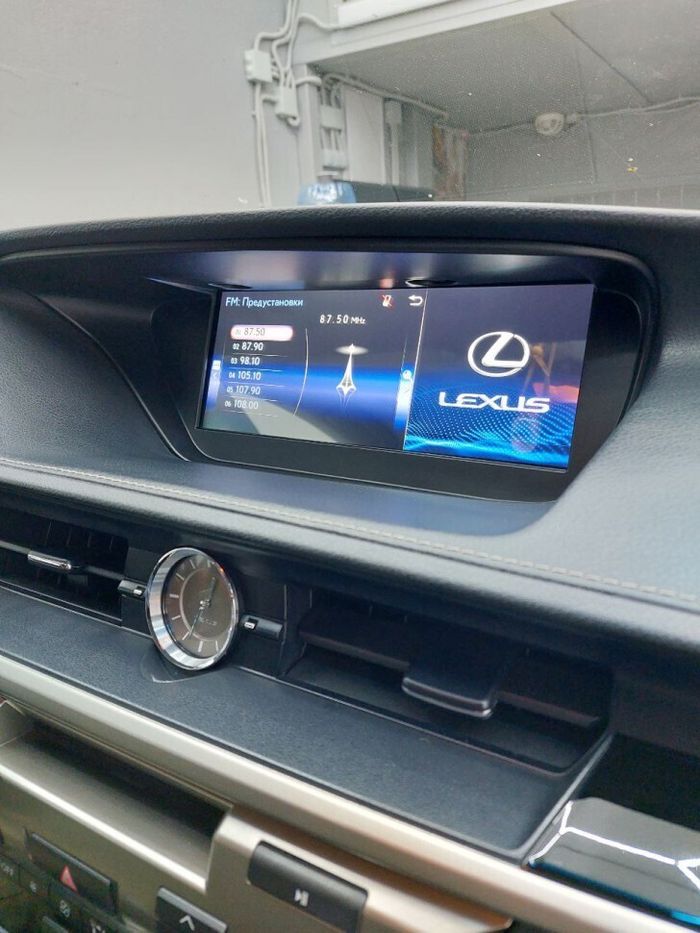 Магнитола для Lexus ES200, ES250, ES350 2015-2018 (джойстик - шайба) - Kuberg BNR-16ESQ монитор 10.25", Android 10, Быстрая, CarPlay, 4G SIM-слот