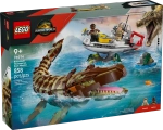 Конструктор LEGO Jurassic World 76974 Миссия на лодке с мозазавром