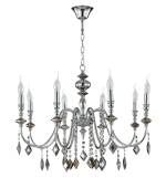 Люстра Crystal Lux MERCEDES SP8 CHROME/SMOKE 0950/308