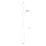 Точечный подвесной светильник Arte Lamp SABIK A6010SP-1SG, 1хLED