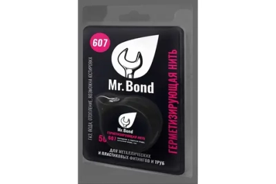Нить для герметизации резьбовых соединений Mr.Bond 607 (50 метров)