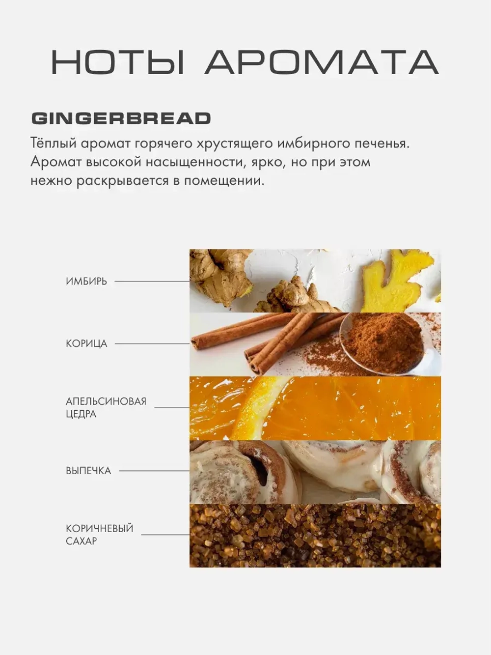 Наполнитель (рефил) ИМБИРНЫЙ ПРЯНИК (GINGERBREAD)