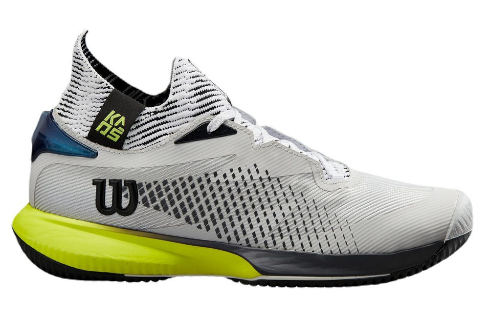 Мужские кроссовки теннисные Wilson Kaos Rapide SFT 2024 - серый