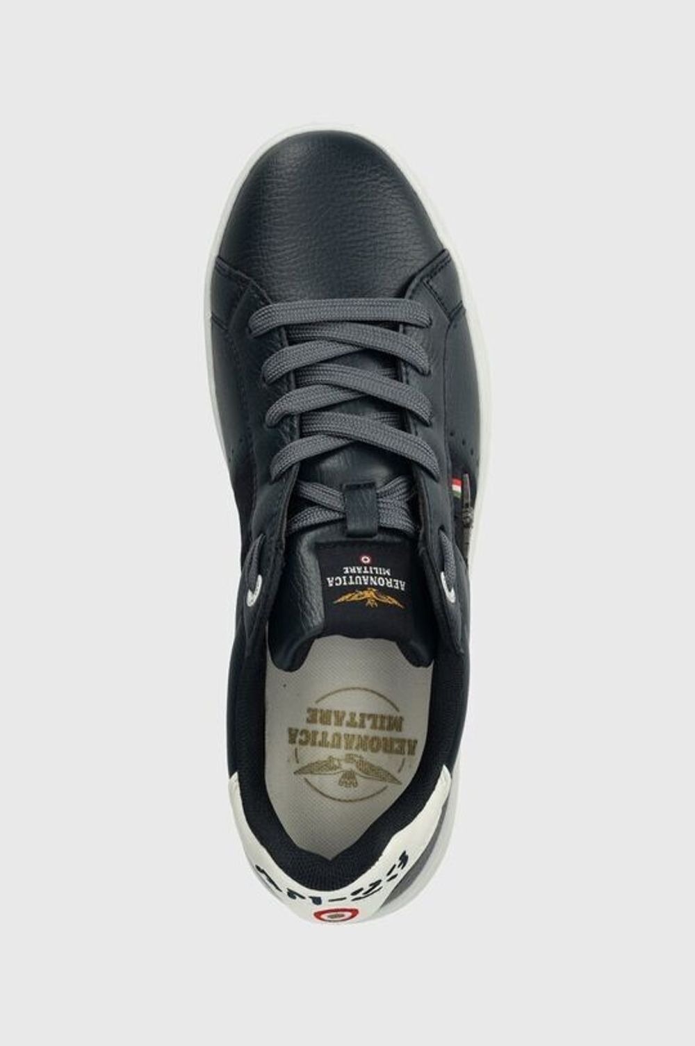 Кеды муж. AERONAUTICA 211 синий база лого