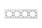 Рамка Systeme Electric ATLASDESIGN Nature 4-постовая стекло белый 38685