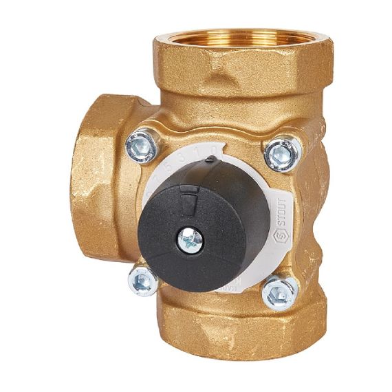 Клапан смесительный 3-х ходовой STOUT ВР 2" KVs 40 32741