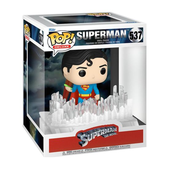 Фигурка Funko POP! Deluxe DC Superman (1978) Superman (FoS) (537) 80762 — упаковка